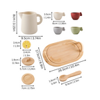 Wooden Tea Party Set