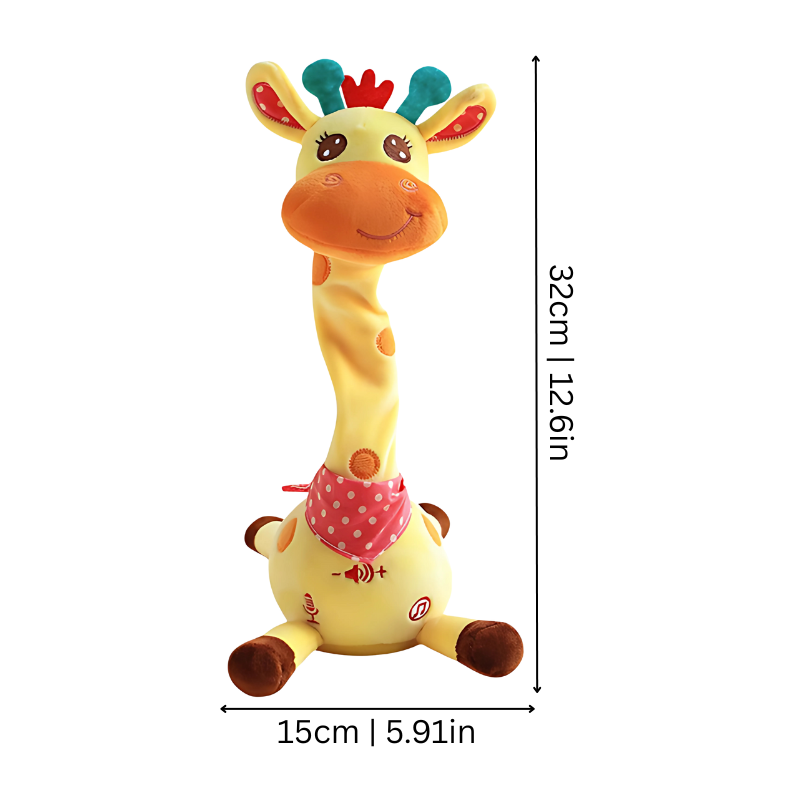 Dancing Giraffe Toy with Music and Lights