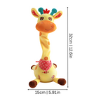 Dancing Giraffe Toy with Music and Lights