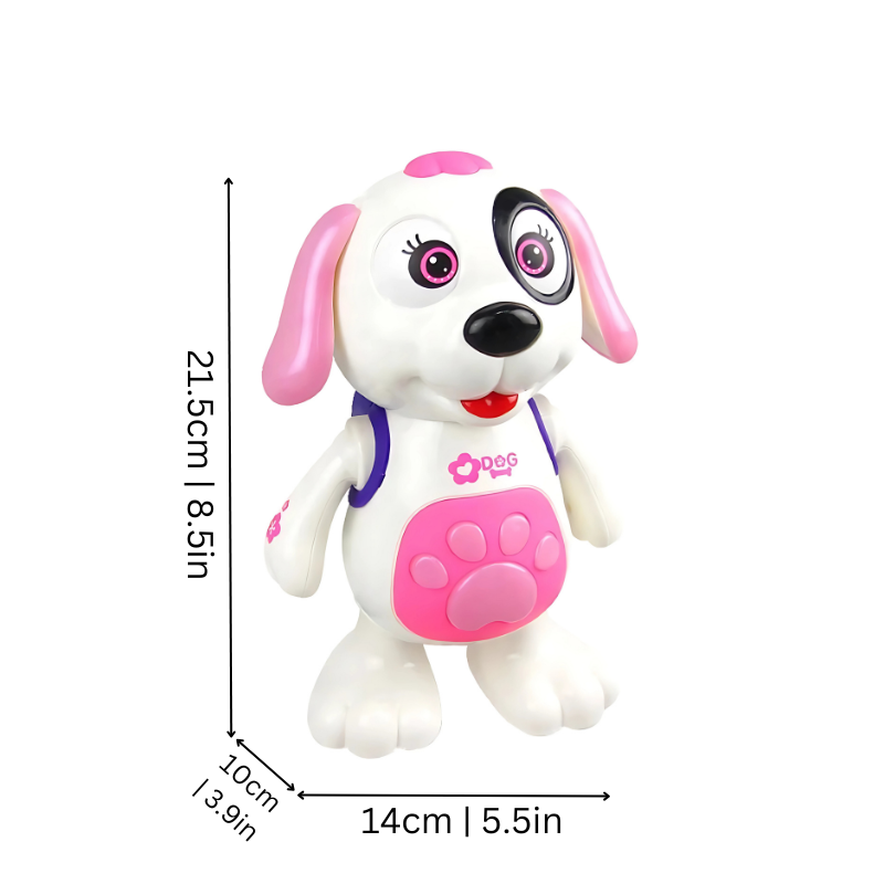 Musical Dancing Dog Toy with Flashing Lights
