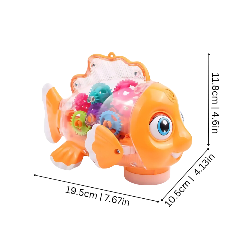 Musical Fish Toy for Crawling Babies