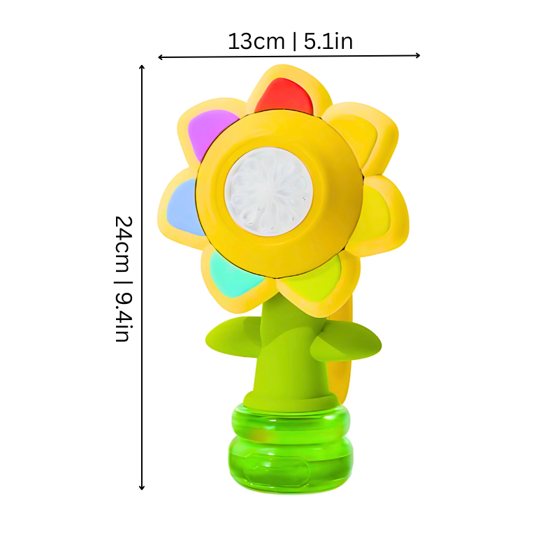 Colorful Bubble Fan Toy