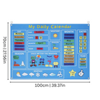 Magical Learning Adventure With, the Interactive Felt Calendar