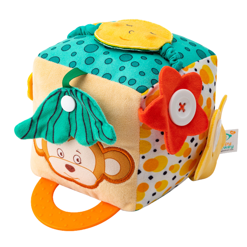 Set of Soft, Tactile Fun Cubes