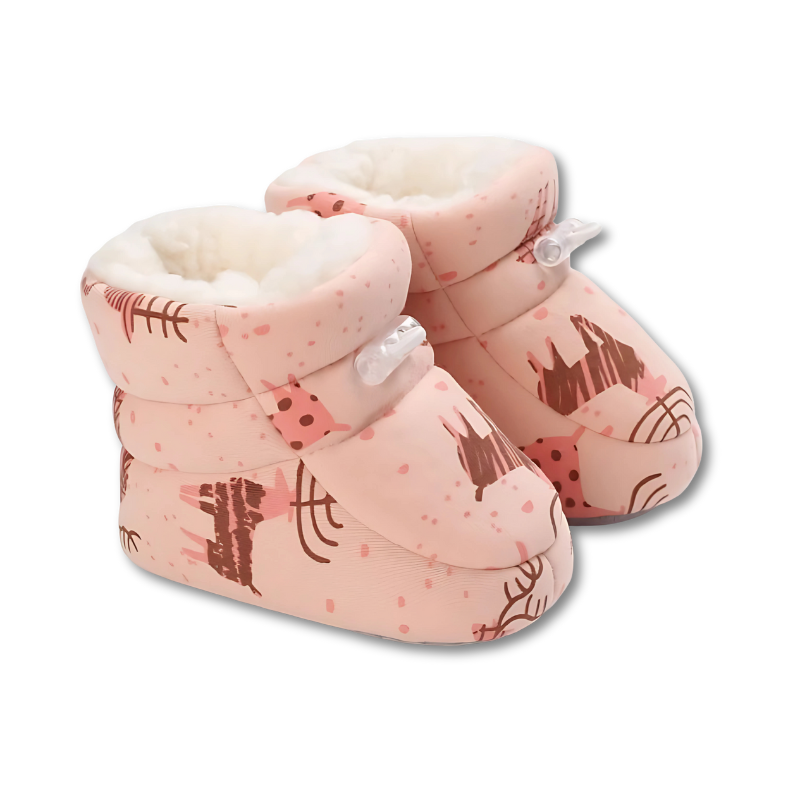 Anti-Slip Baby Shoes with Elastic Cuffs