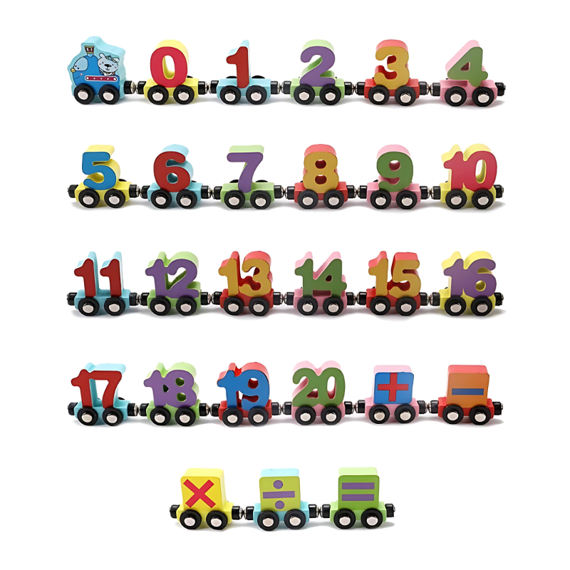 Letters and Numbers On Track