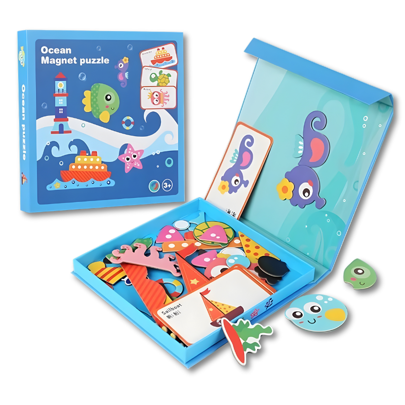 Magnetic Expression Puzzle