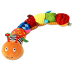 Sensory Musical Caterpillar Plush for Babies - main product image