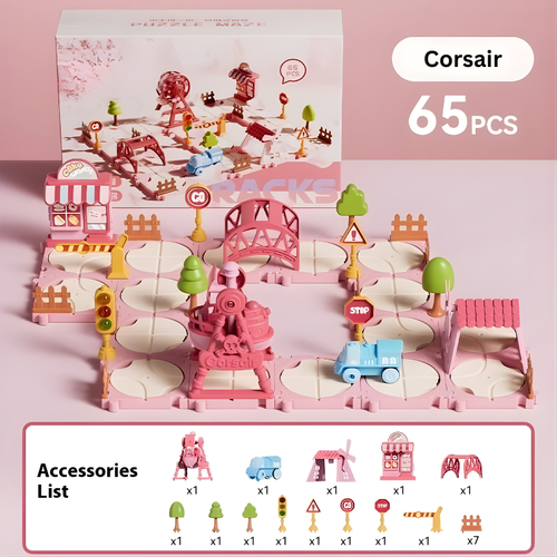 Charming City Track Playset