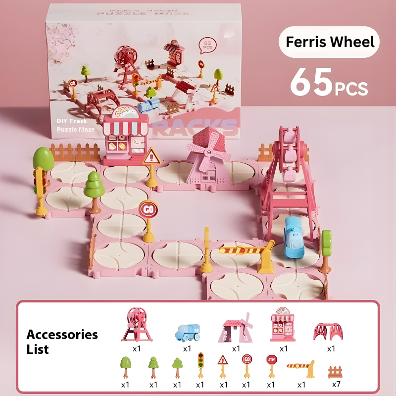 Charming City Track Playset