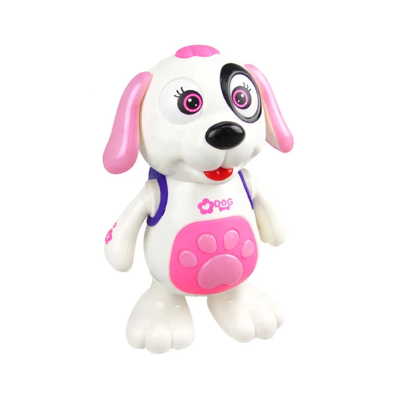 Musical Dancing Dog Toy with Flashing Lights