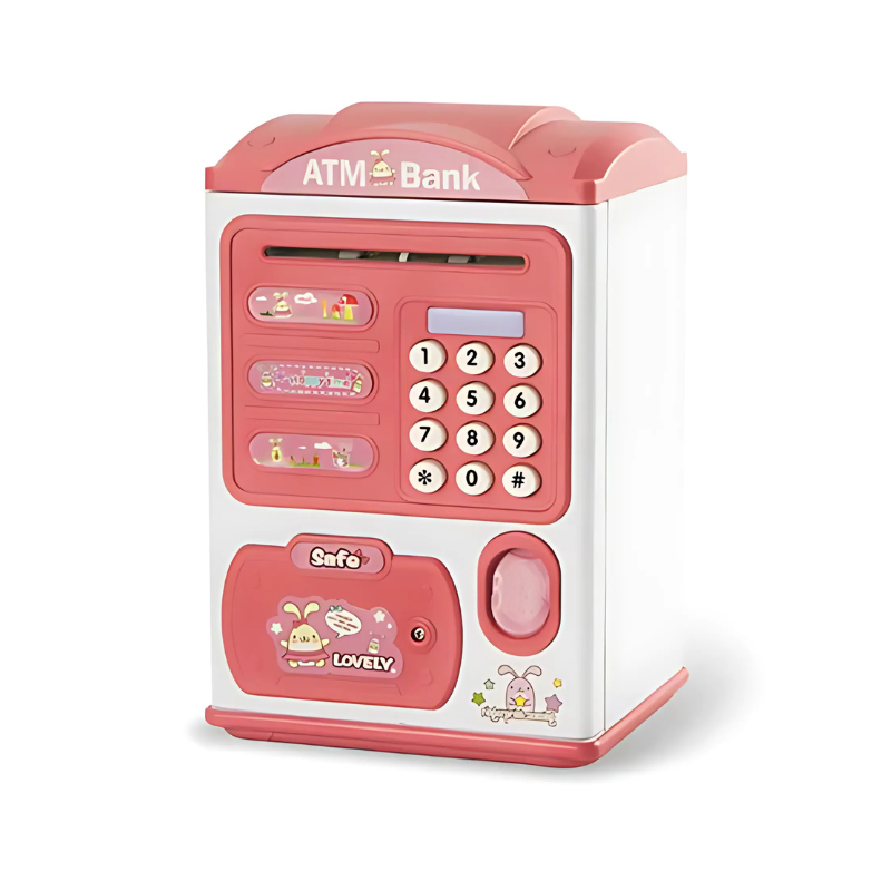 Interactive Piggy Bank with Sound and Light Effects