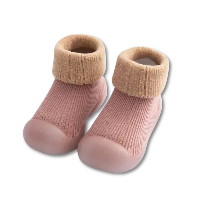 Thick Knit Baby Slippers