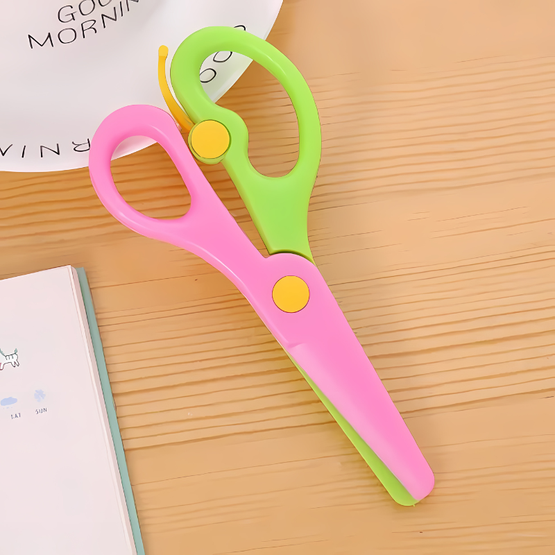 Kid-Friendly Safety Scissors Set