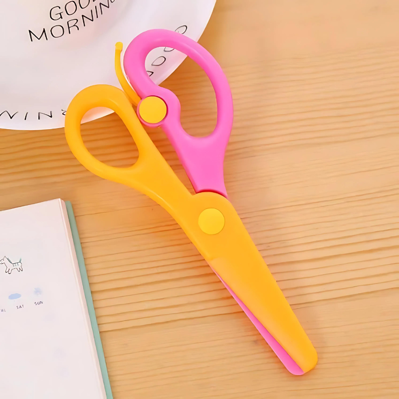 Kid-Friendly Safety Scissors Set