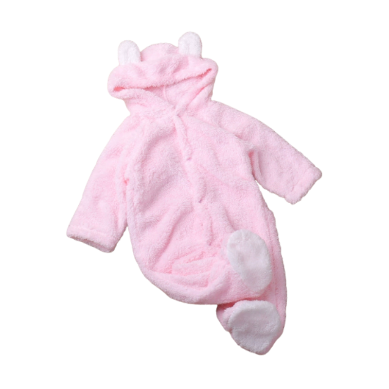 Hooded Baby Romper