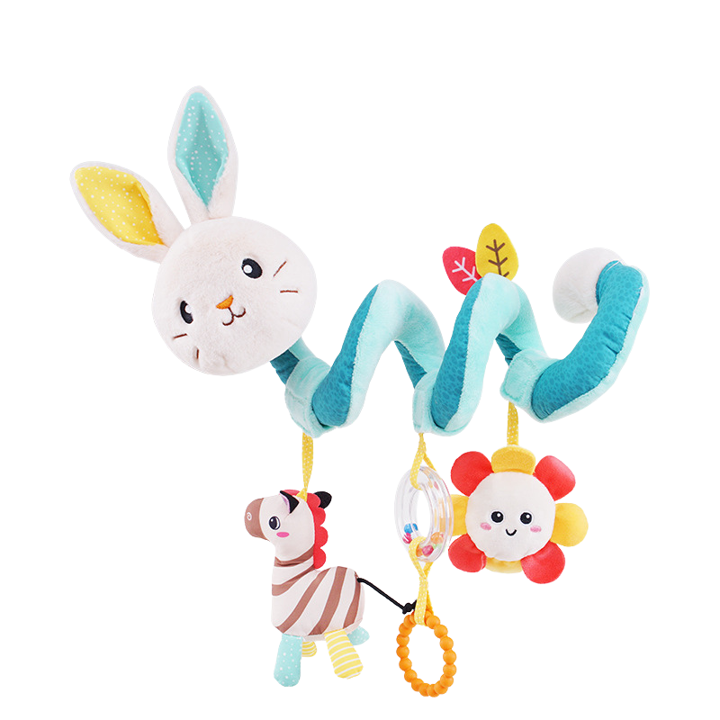 Spiral Toy with Hanging Friends