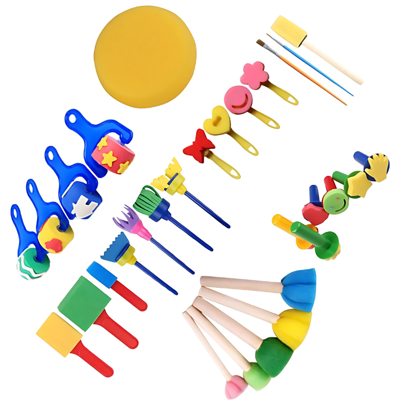 Creative Sponge Brush Set - main product image