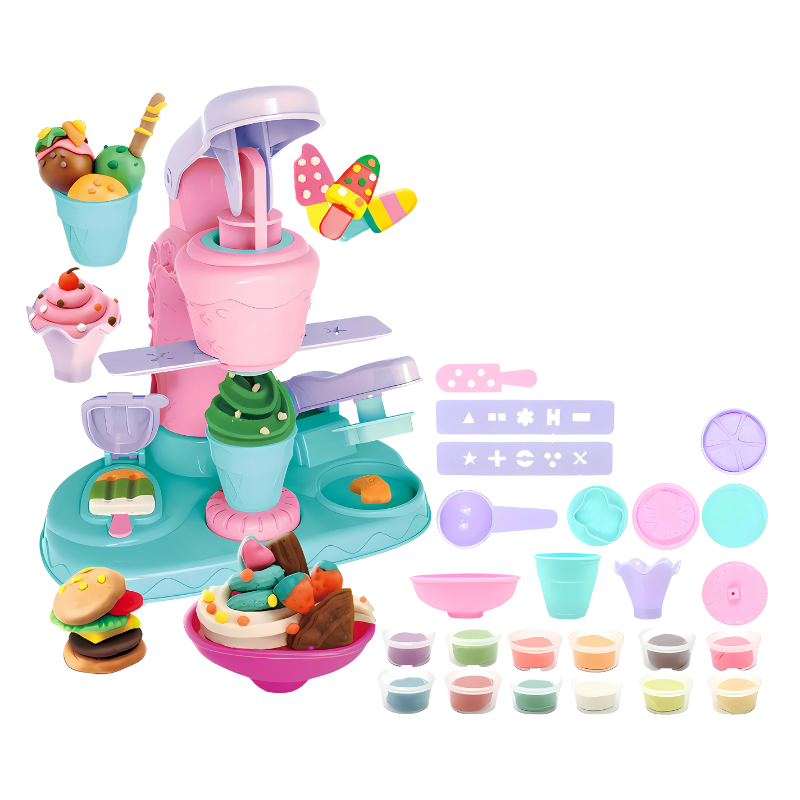 Fun Ice Cream Dough Maker Set for Toddlers