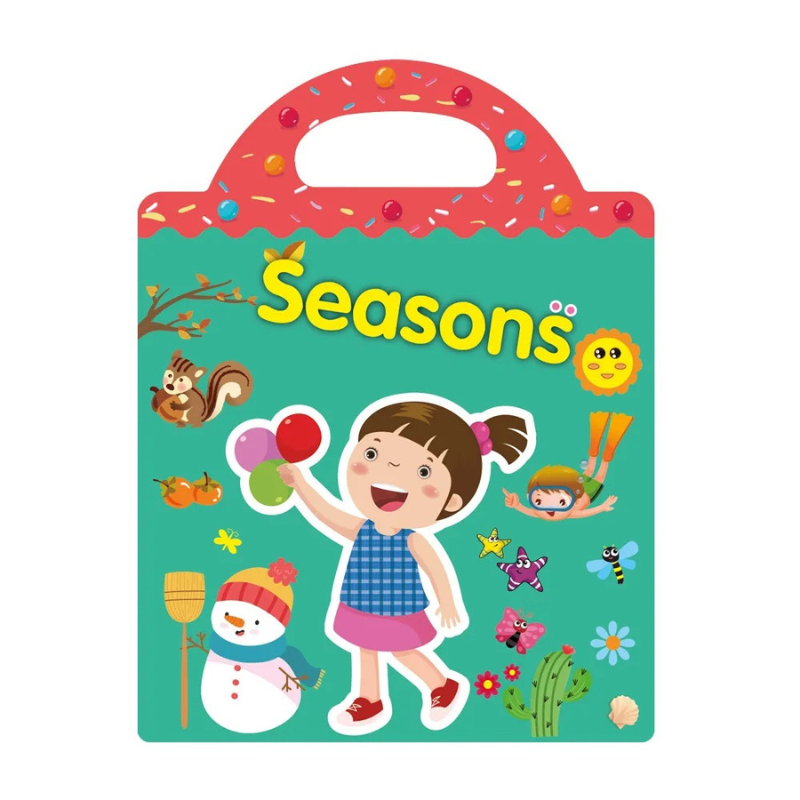 Joy of Creative Exploration With, A Reusable Sticker Book