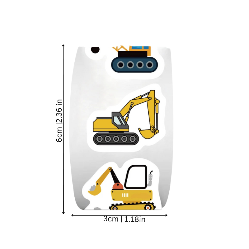 Cute Construction Stickers