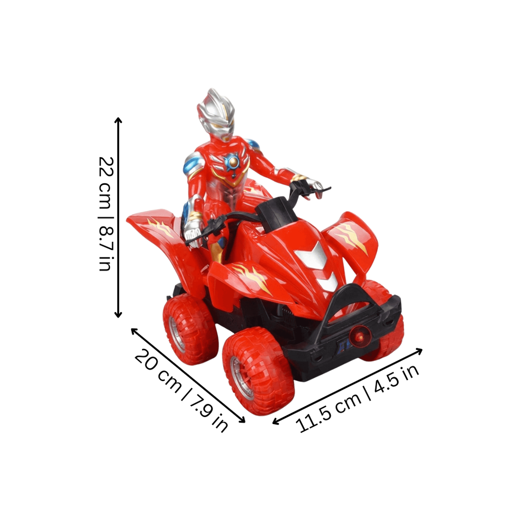 Electric Stunt Motorcycle Toy for Play and Motion