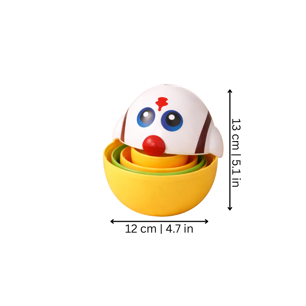 Stacking Egg Toy for Early Skill Building