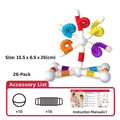 Magnetic Building Set for Creative Structures and STEM Play