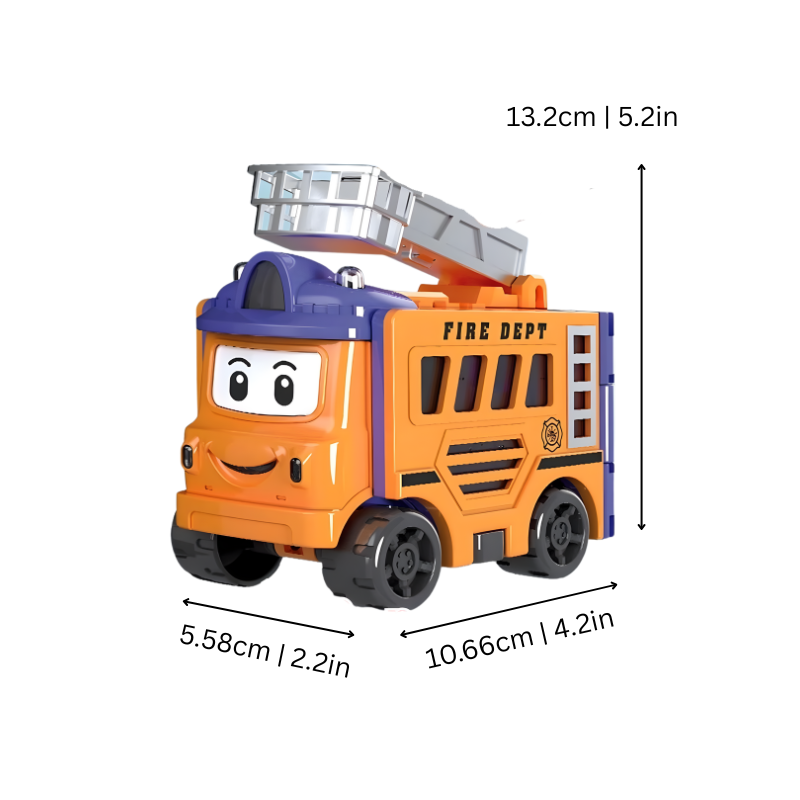 Transforming Pull-Back Cars