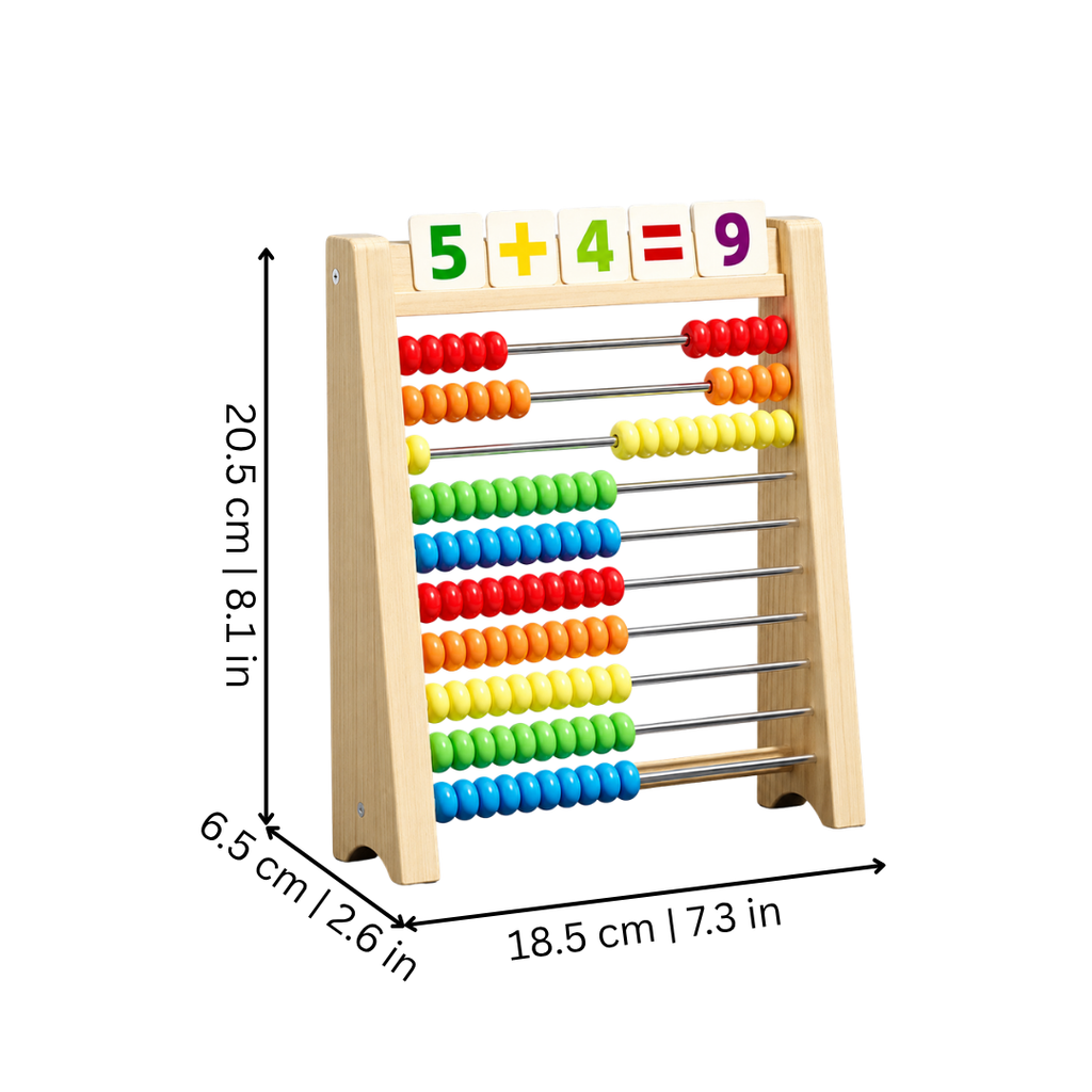 Wooden Abacus Toy for Early Math Learning