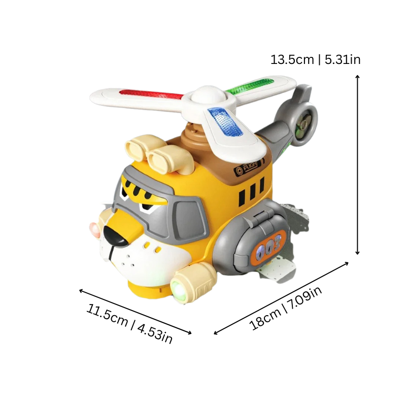 Electric Cartoon Plane
