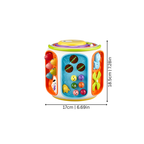 Colorful Activity Cube Brings Together Sound, Movement, and