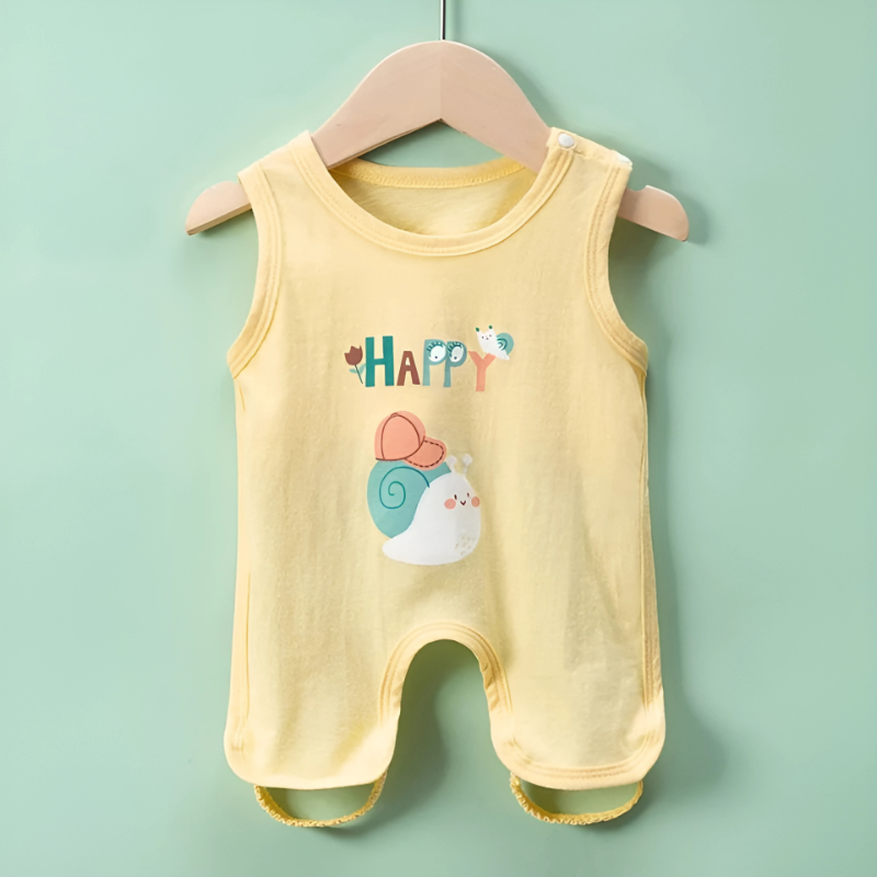 Breathable Cotton Baby Romper