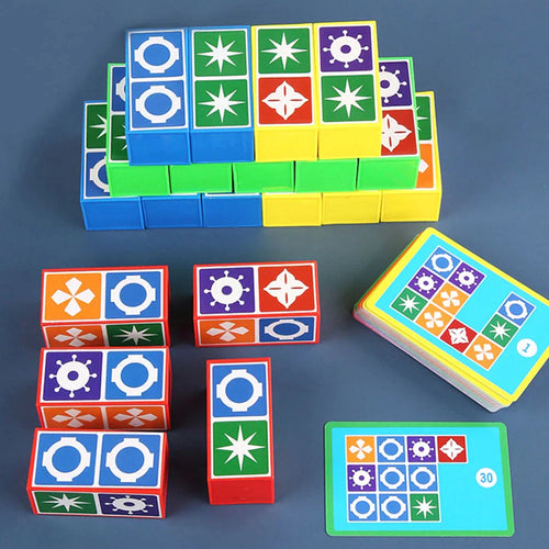 1 Sets Include: 20x Blocks and 60x Playing Cards - main product image