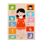 Montessori Wooden Puzzle - main product image