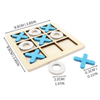 Wooden XOX Game