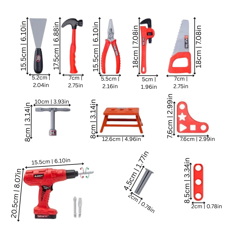 Pretend Repair Tools