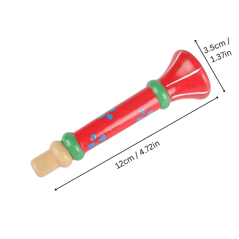 Wooden Whistle Toy