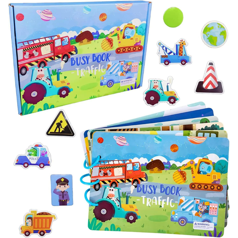 Engaging Interactive Learning Book for Kids