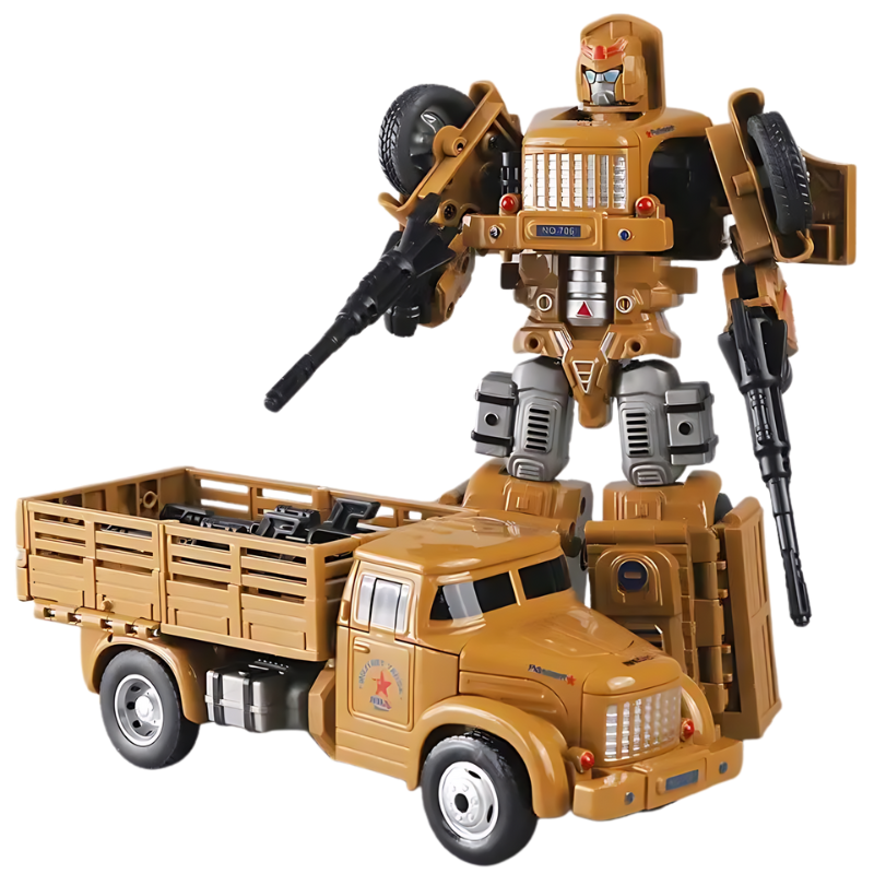 Transforming Warrior Truck