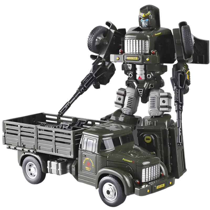Transforming Warrior Truck