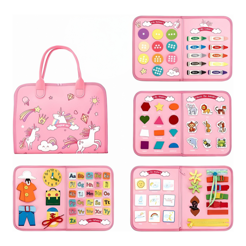 Unlock Your Toddler's Senses with - Montessori Sensory Board!