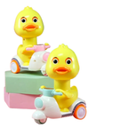 Push-Press Mini Duck Car with Free-Rotation Head - main product image
