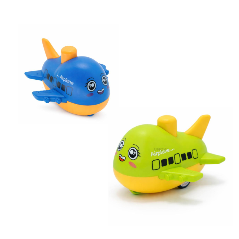 Cute Push-Along Airplane Toy for Kids Fun - main product image