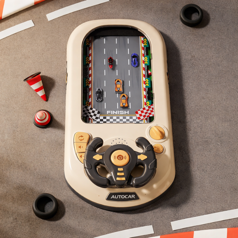 Electronic Driving Simulation Toy for Kids with Sound
