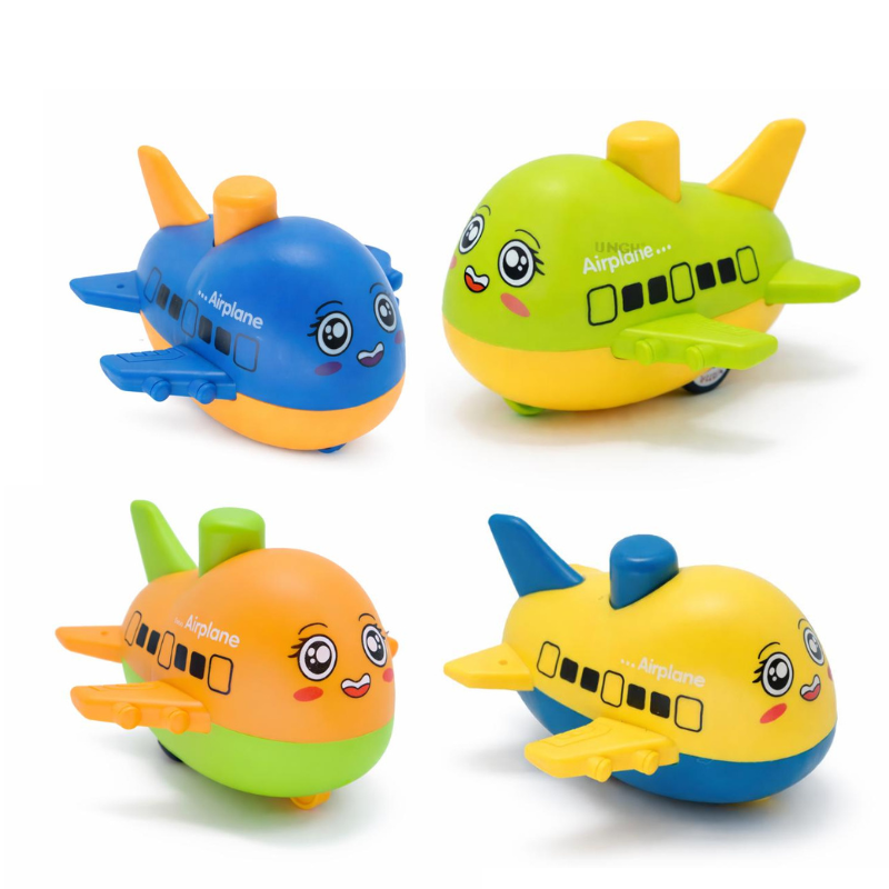 Cute Push-Along Airplane Toy for Kids Fun