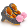 Baby Girl High Heel Princess Shoes for First Birthday Photos - main product image