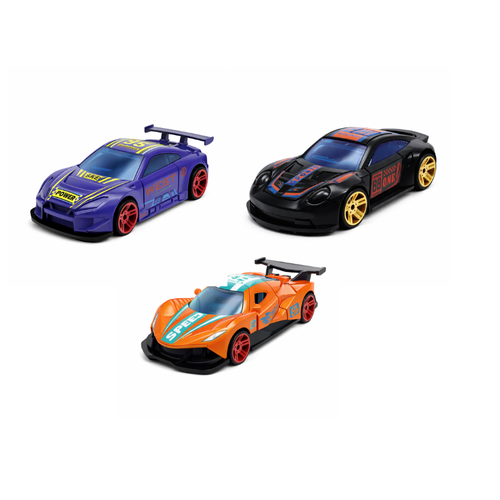 Color Changing Pull-Back Cars for Kids - main product image