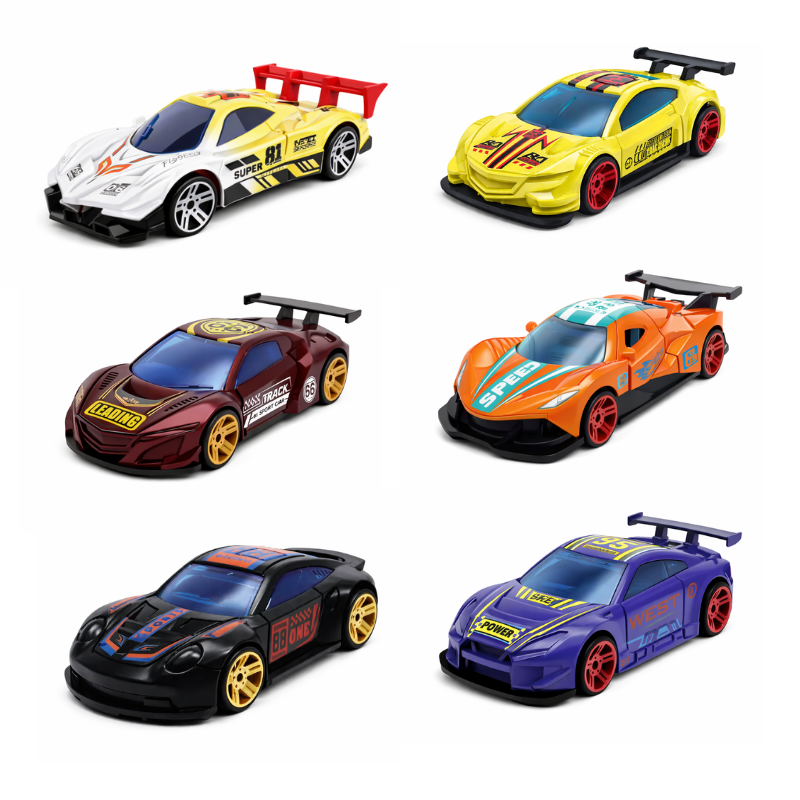 Color Changing Pull-Back Cars for Kids