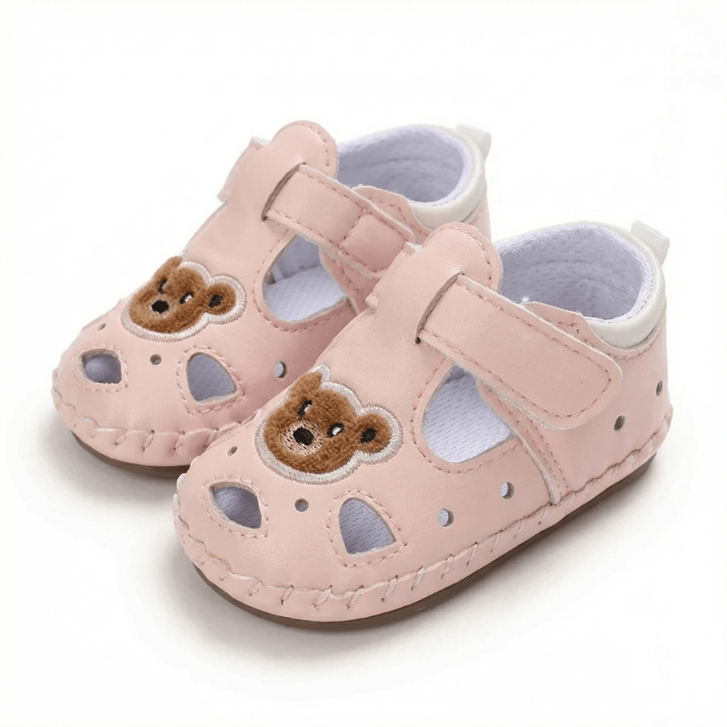 Cute Bear Sandals for First Little Steps - main product image